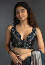 Load image into Gallery viewer, Beige Satin Silk Half N Half Saree