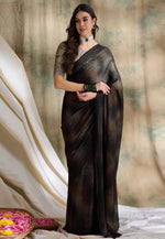 Load image into Gallery viewer, Brown Silk Saree With Blouse
