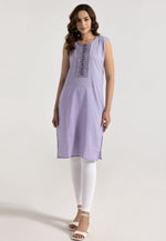 Load image into Gallery viewer, Lavender Rayon Tunic