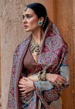 Load image into Gallery viewer, Multicolor Silk Saree With Blouse