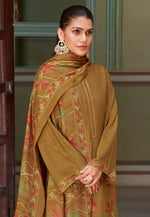 Load image into Gallery viewer, Mustard Viscose Pakistani Suit