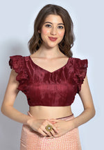 Load image into Gallery viewer, Peach Silk Saree With Blouse