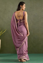 Load image into Gallery viewer, Pink Chiffon Lehenga Saree