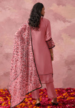 Load image into Gallery viewer, Pink Georgette Readymade Pakistani Suit