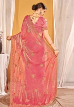 Load image into Gallery viewer, Pink Silk Saree With Blouse