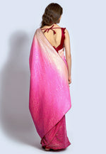 Load image into Gallery viewer, Pink Silk Sequence Saree