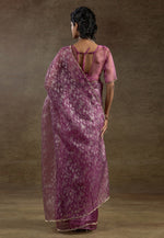 Load image into Gallery viewer, Pink Tissue Saree With Blouse