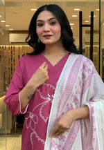 Load image into Gallery viewer, Pink Viscose Readymade Pakistani Suit