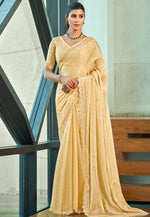 Load image into Gallery viewer, Yellow Silk Saree With Blouse