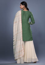 Load image into Gallery viewer, Green Silk Pakistani Suit
