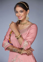 Load image into Gallery viewer, Pink Silk Punjabi Salwar Kameez
