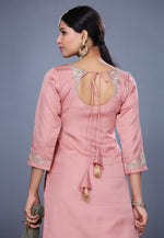 Load image into Gallery viewer, Pink Silk Pakistani Sharara Suit

