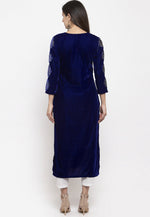 Load image into Gallery viewer, Blue Velvet Readymade Pant Style Suit
