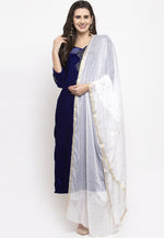 Load image into Gallery viewer, Blue Velvet Readymade Pant Style Suit
