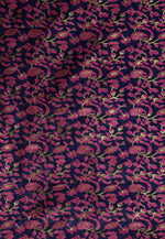 Load image into Gallery viewer, Navy Blue Banarasi Silk Festival Wear Saree
