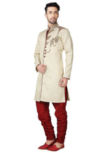 Load image into Gallery viewer, Beige Brocade Sherwani

