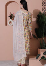 Load image into Gallery viewer, Beige Cotton Pant Style Suit

