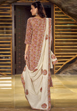 Load image into Gallery viewer, Beige Cotton Pant Style Suit
