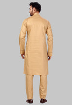 Load image into Gallery viewer, Beige Cotton Pathani Suit
