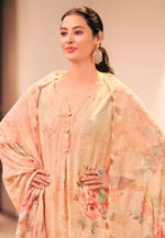 Load image into Gallery viewer, Beige Georgette Pant Style Suit
