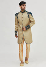 Load image into Gallery viewer, Beige Jute Sherwani
