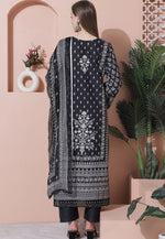 Load image into Gallery viewer, Black Cotton Pakistani Suit
