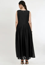 Load image into Gallery viewer, Black Georgette Gown
