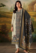 Load image into Gallery viewer, Black Muslin Pant Style Suit
