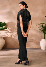 Load image into Gallery viewer, Black Organza Co-Ords Set
