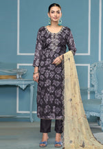 Load image into Gallery viewer, Black Viscose Pant Style Suit
