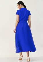 Load image into Gallery viewer, Blue Georgette Gown
