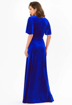 Load image into Gallery viewer, Blue Velvet Gown
