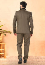 Load image into Gallery viewer, Brown Rayon Tuxedos Suit

