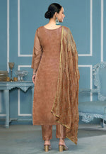 Load image into Gallery viewer, Brown Viscose Pakistani Suit
