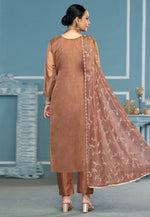 Load image into Gallery viewer, Brown Viscose Pant Style Suit

