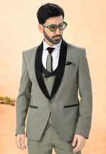 Load image into Gallery viewer, Camo Green Rayon Tuxedos Suit
