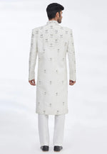 Load image into Gallery viewer, Cream Art Silk Sherwani
