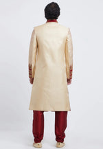 Load image into Gallery viewer, Cream Brocade Sherwani
