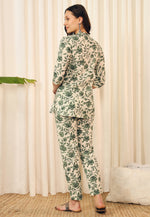 Load image into Gallery viewer, Cream Cotton Printed Co-Ords Set
