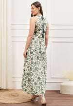 Load image into Gallery viewer, Cream Cotton Printed Long Tunic
