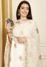 Load image into Gallery viewer, Cream Georgette Pakistani Suit
