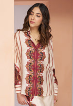 Load image into Gallery viewer, Cream Muslin Printed Co-Ords Set
