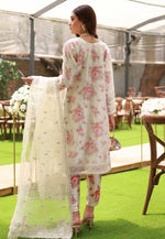 Load image into Gallery viewer, Cream Organza Pakistani Suit
