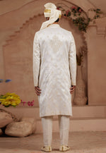 Load image into Gallery viewer, Cream Silk Sherwani
