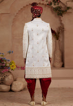 Load image into Gallery viewer, Cream Silk Sherwani

