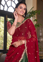 Load image into Gallery viewer, Green Art Silk Circular Lehenga Choli
