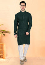 Load image into Gallery viewer, Green Rayon Kurta Pajama
