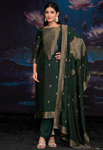 Load image into Gallery viewer, Green Silk Pakistani Suit
