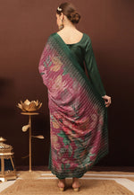 Load image into Gallery viewer, Green Silk Pant Style Suit
