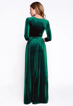 Load image into Gallery viewer, Green Velvet Gown
